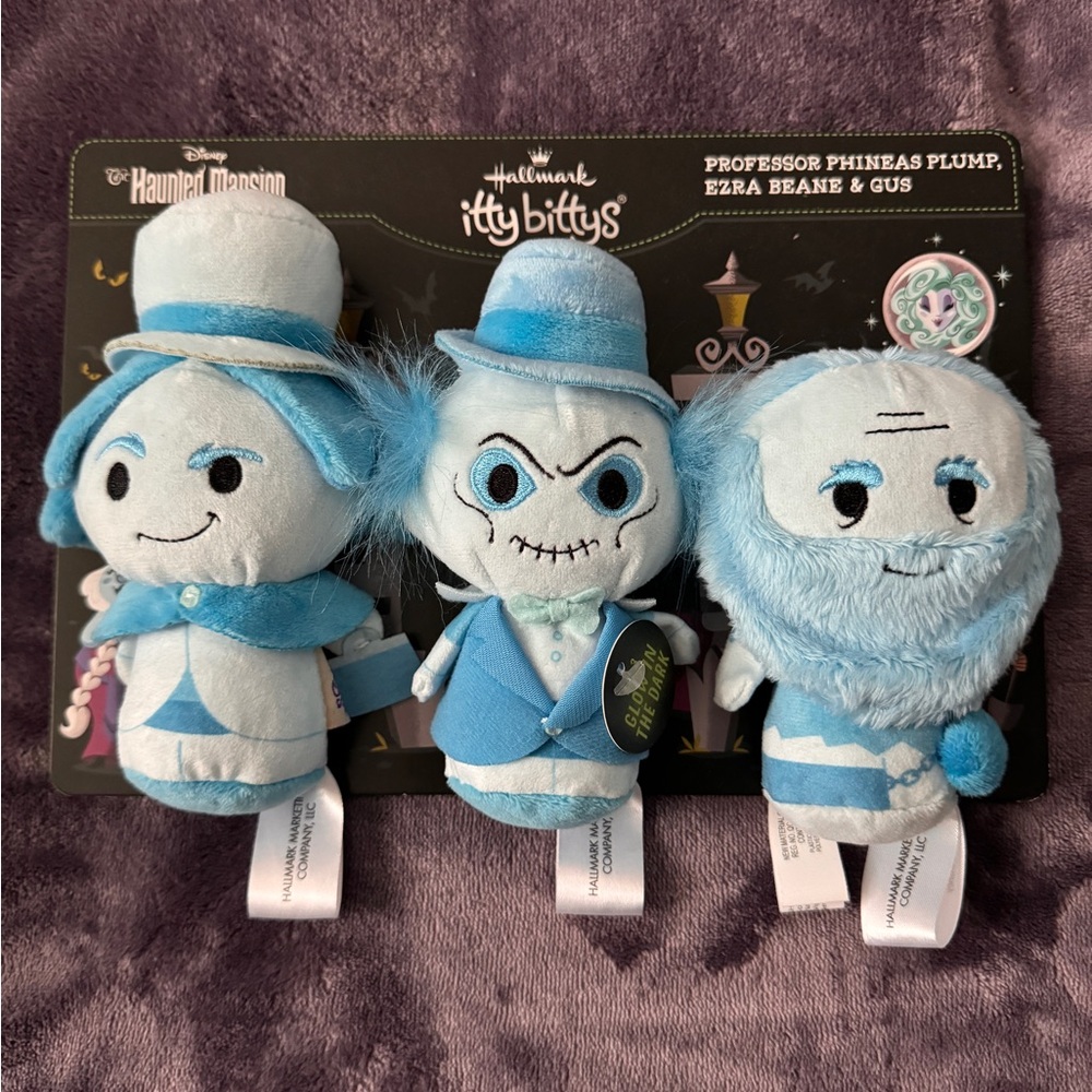 BNWT The Haunted Mansion Hitchhiking Ghosts Itty Bitty’s